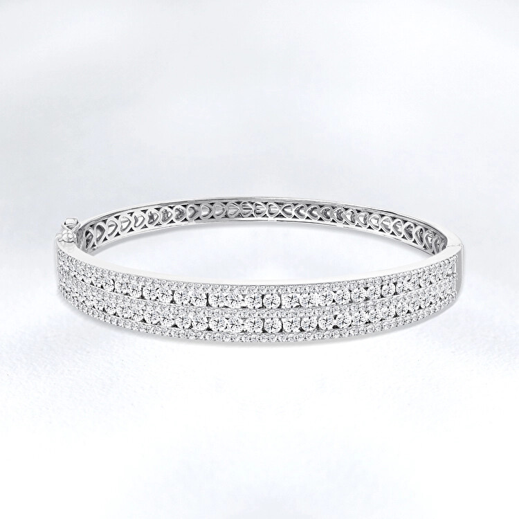 سوار مرصع بالألماس 4,86 قراط - Zen Diamond