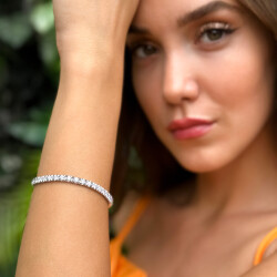 5.00 ct.Diamond Tennis Bracelet - 1