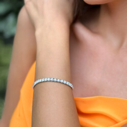 5.00 ct.Diamond Tennis Bracelet - 2
