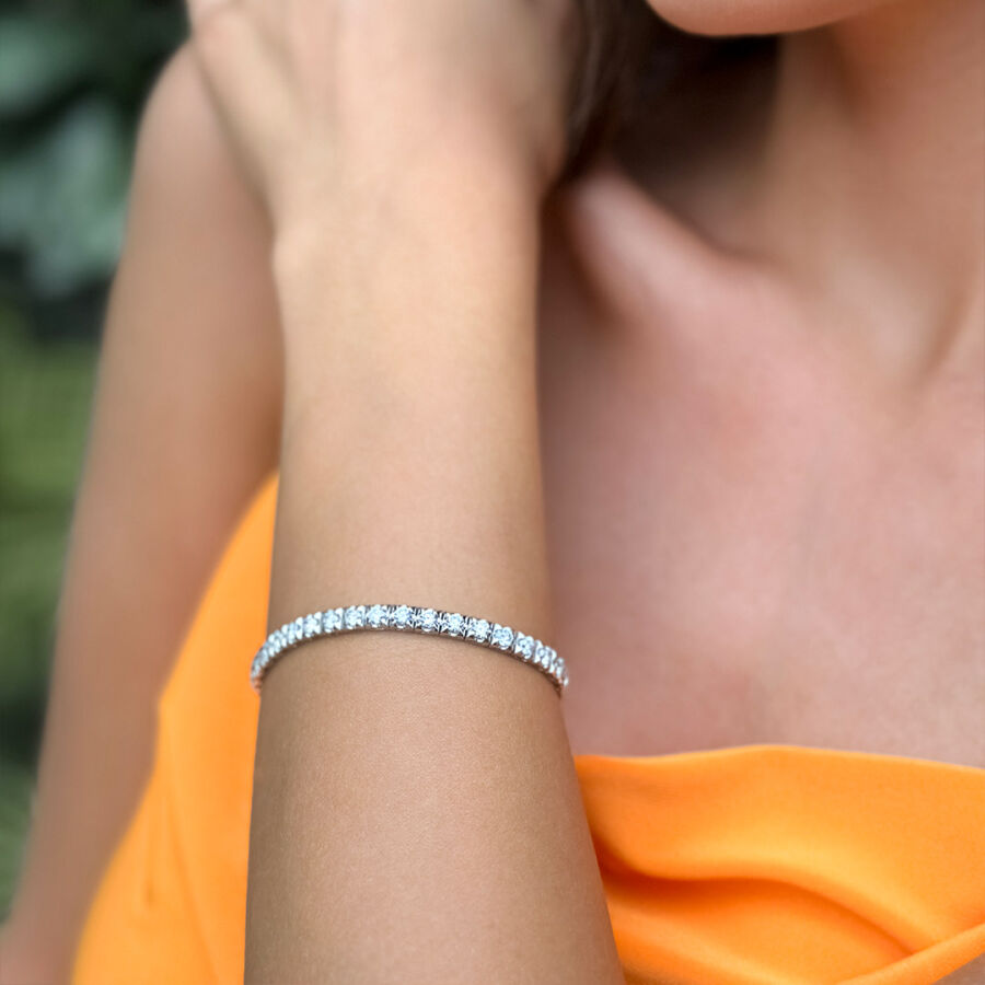 5.00 ct.Diamond Tennis Bracelet - 2