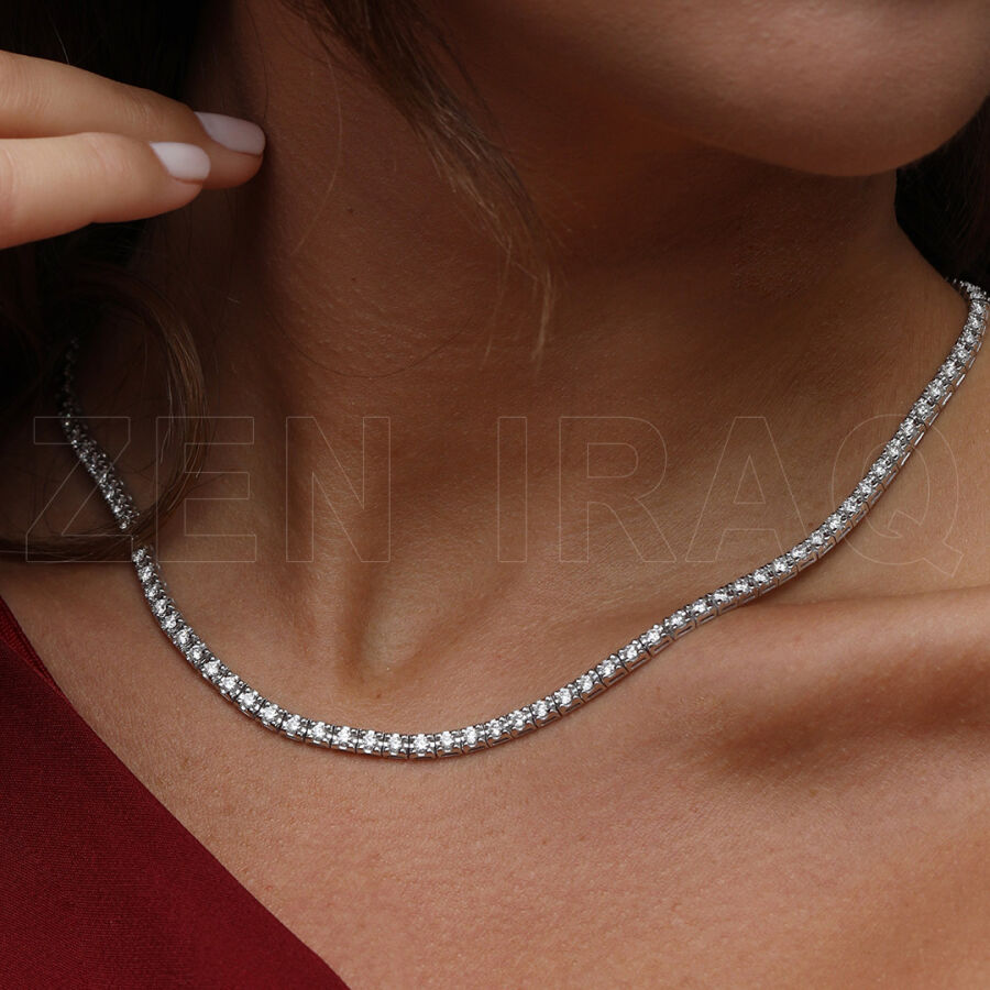 5.00 ct.Tennis Diamond Necklace - 2