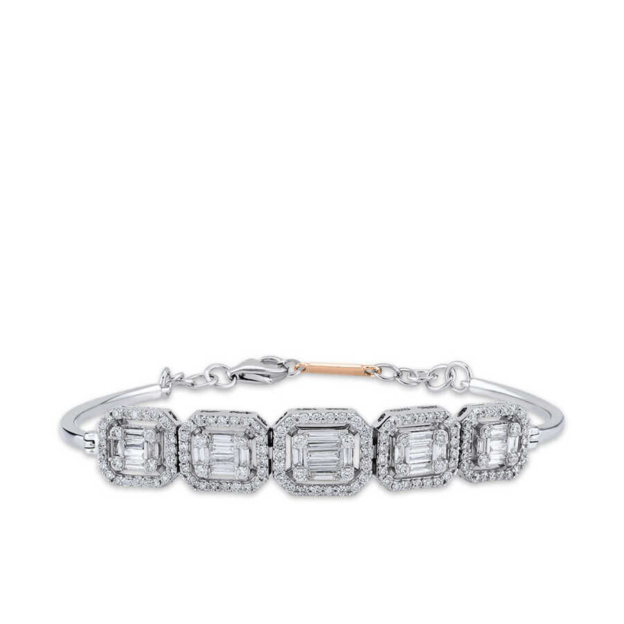 1.18 ct.Baguette Diamond Bracelet - 1