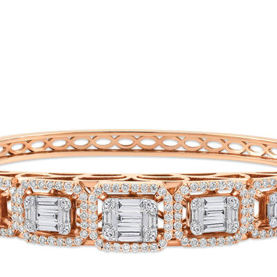 2.88 ct.Baguette Diamond Bracelet - 2