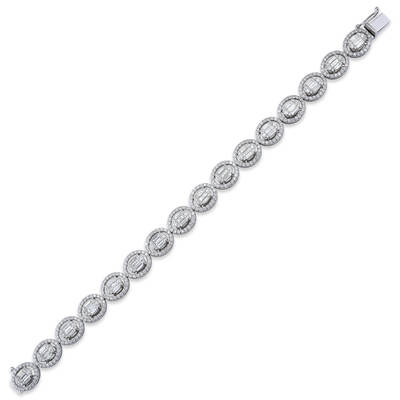 4.55 ct.Baguette Diamond Bracelet - 1