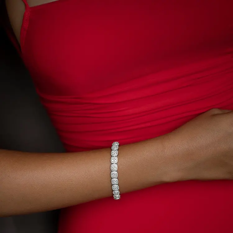 5.97 ct.Diamond Bracelet - 1