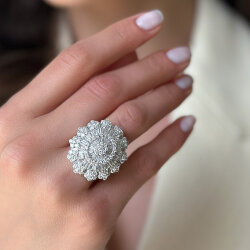 6.04 Carat Baguette Diamond Ring - 2