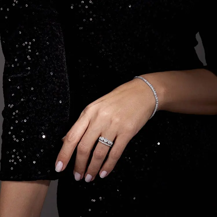 2.00 ct.Diamond Tennis Bracelet - 3