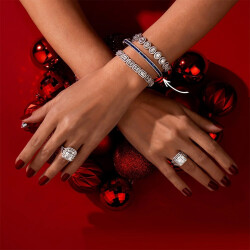 1.96 ct.Sapphire Diamond Bracelet - 3