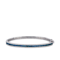 1.96 ct.Sapphire Diamond Bracelet - 1