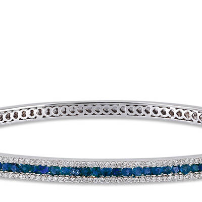 1.96 ct.Sapphire Diamond Bracelet - 2