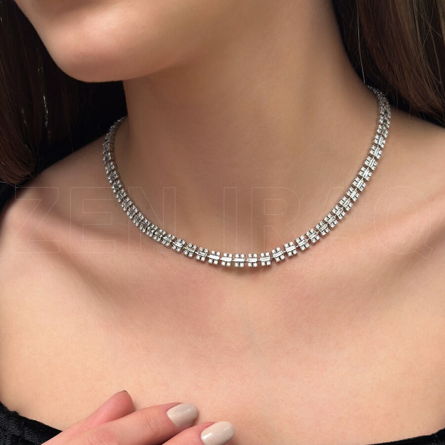 7.11 ct.Diamond Necklace - 1