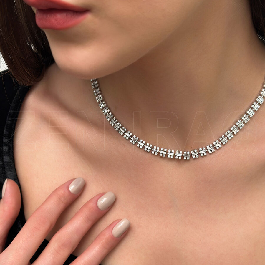 7.11 ct.Diamond Necklace - 2