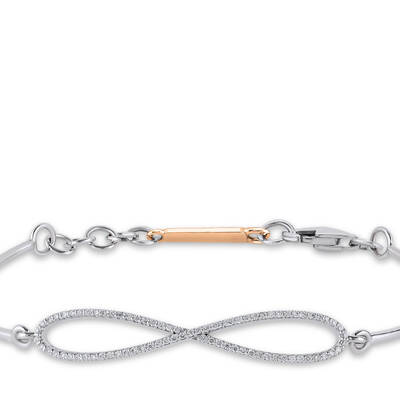 0.15 ct.Eternity Diamond Bracelet - 2