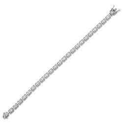 2.79 ct.Baguette Diamond Bracelet - 1