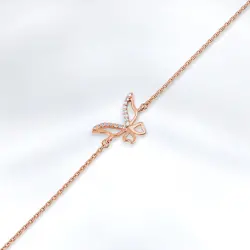 0.04 ct.Butterfly Diamond Bracelet - 1