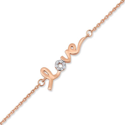 0.03 ct.Love Collection Diamond Bracelet - 1