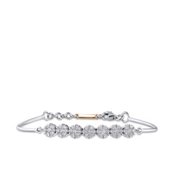 0.80 ct.Reina Diamond Bracelet - 1