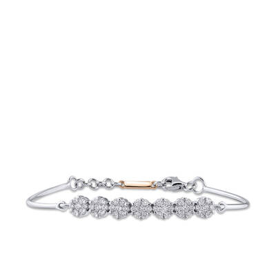 0.80 ct.Reina Diamond Bracelet - 1