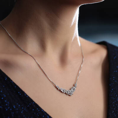 0.95 ct.Diamond Necklace - 3