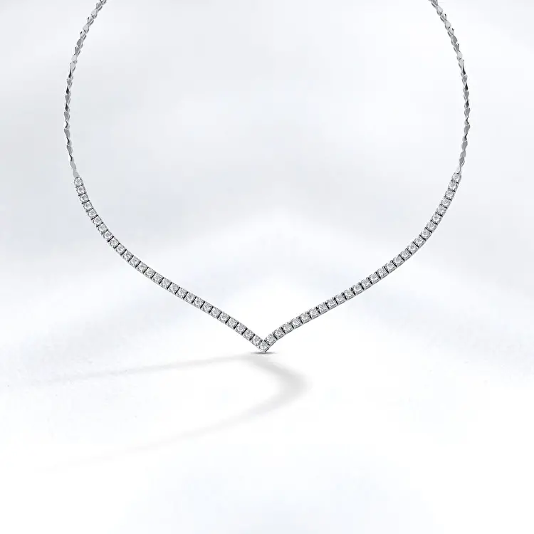 2.00 ct.Tennis Diamond Necklace - 1