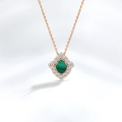 Malachite Diamond Half Set - 1