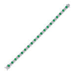 Emerald Diamond Bracelets