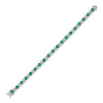 Emerald Diamond Bracelets