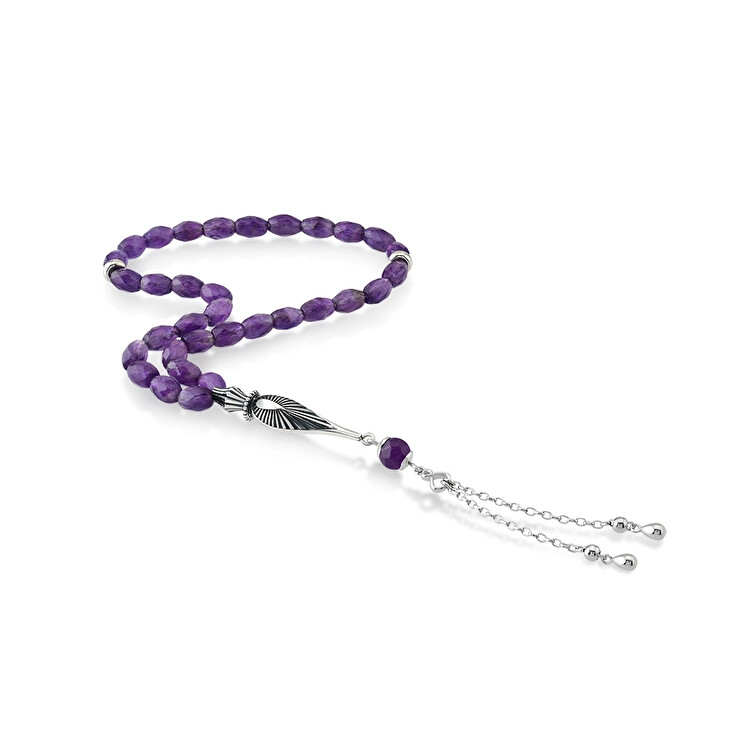 Amethyst Rosary - Zen Diamond