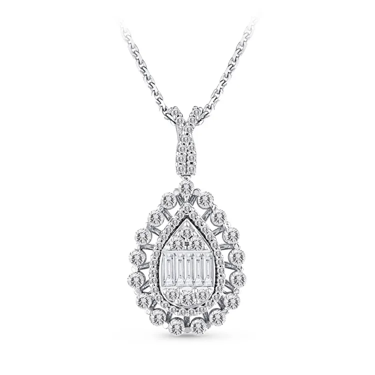 قلادة مرصّعة بالألماس - 2