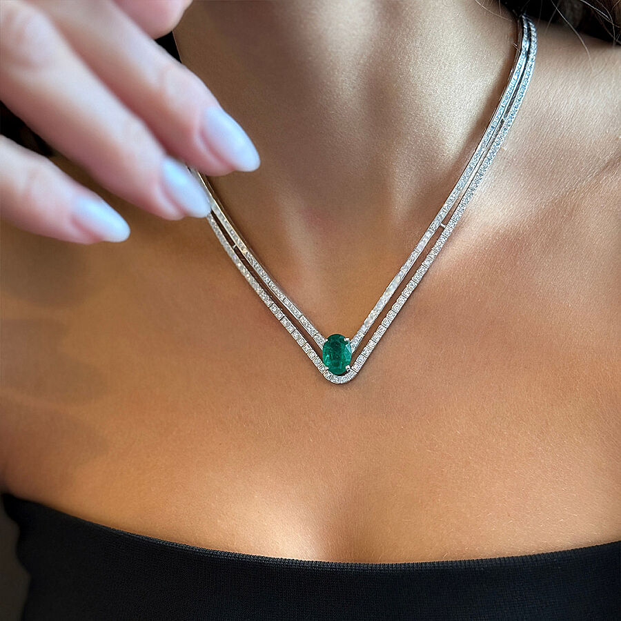 Emerald Diamond Set - 5