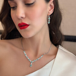 Emerald Diamond Set - 1