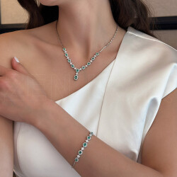 Emerald Diamond Set - 2