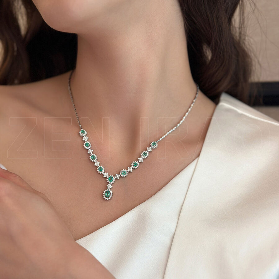 Emerald Diamond Set - 3