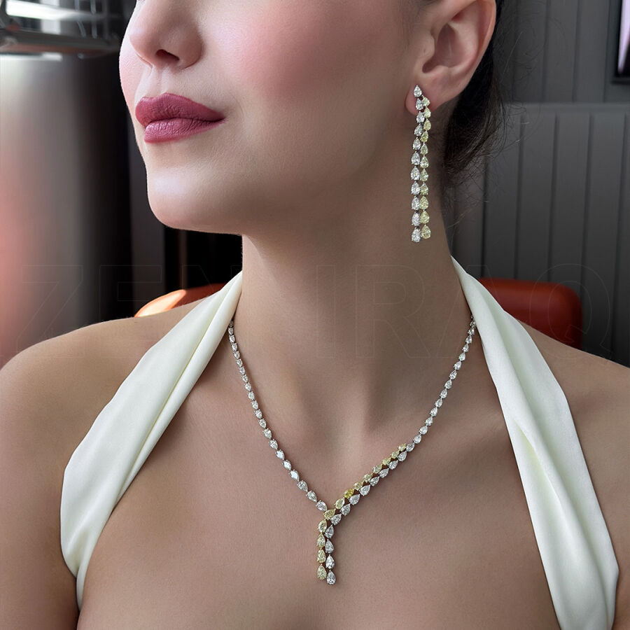 Fancy Bridal Diamond Set - 1