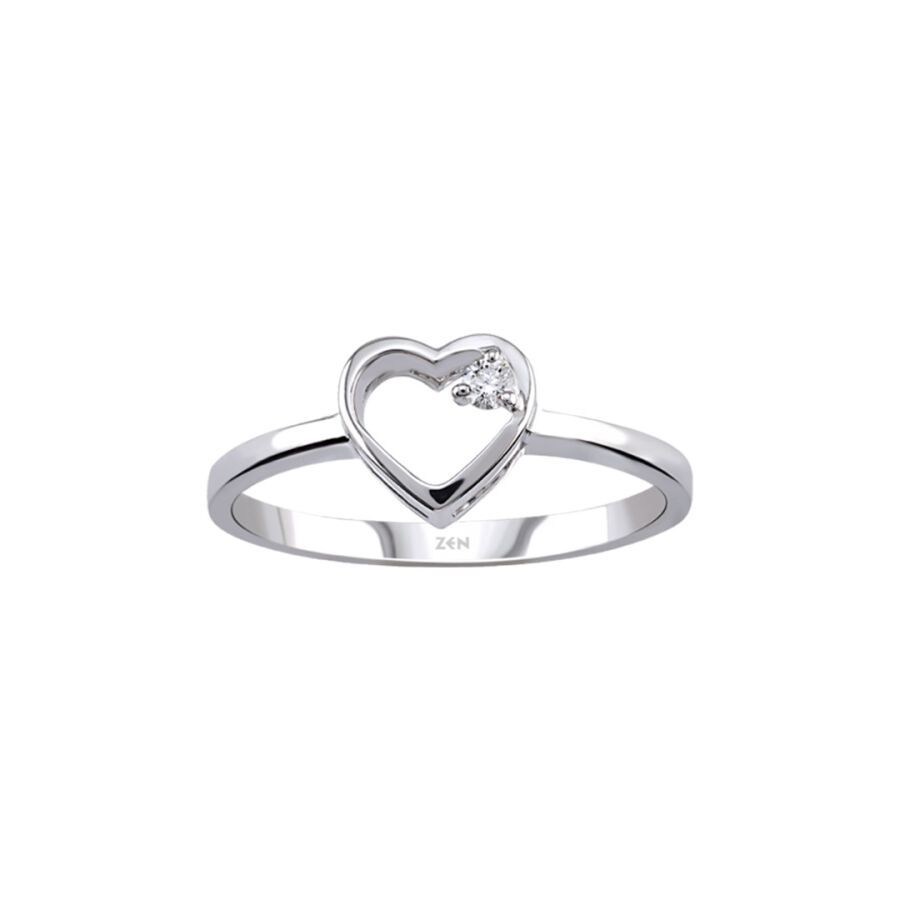 Heart Diamond Ring - 1