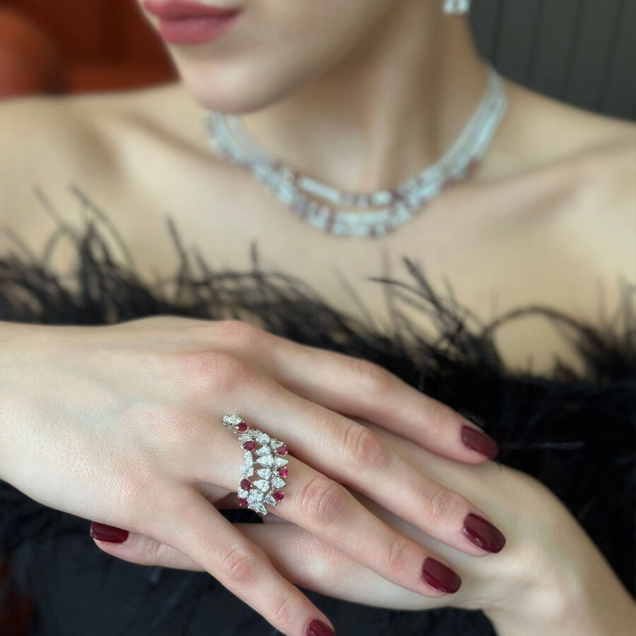 Ruby Diamond Set - 3