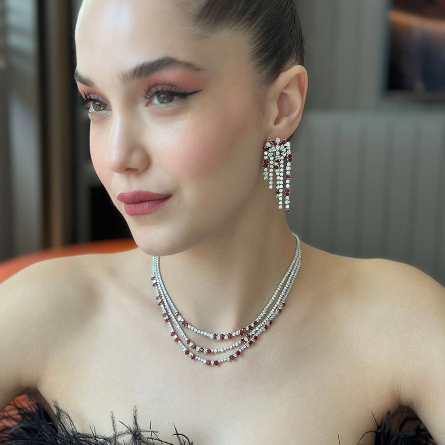 Ruby Diamond Set - 7