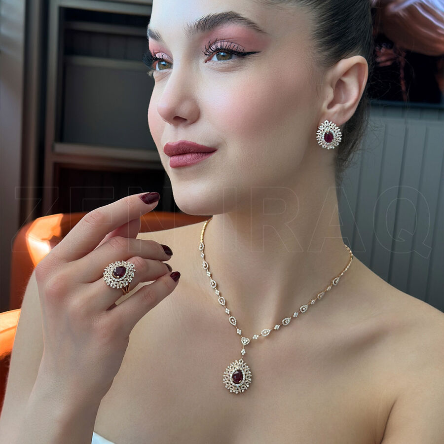 Ruby Diamond Set - 1