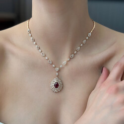 Ruby Diamond Set - 4