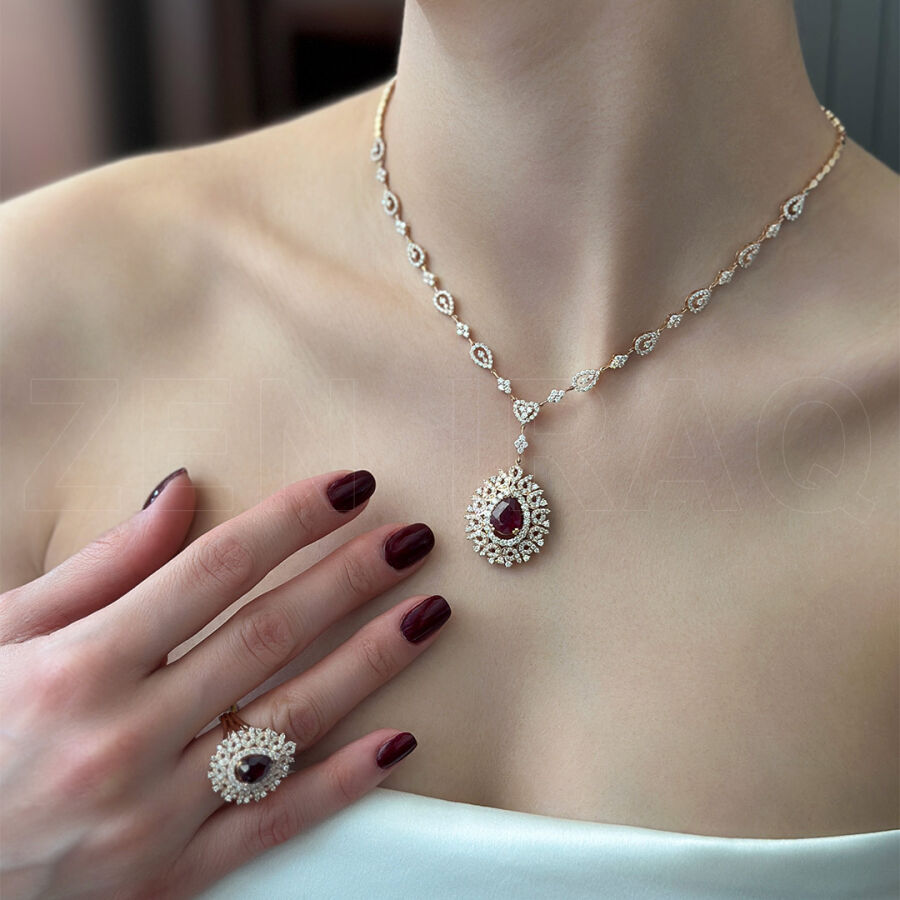 Ruby Diamond Set - 3