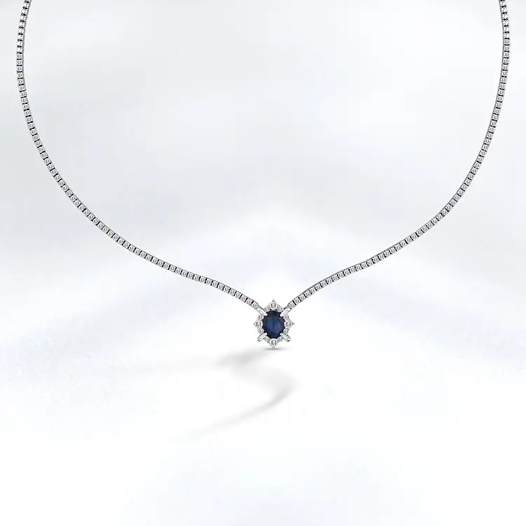 Sapphire Diamond Set - 1