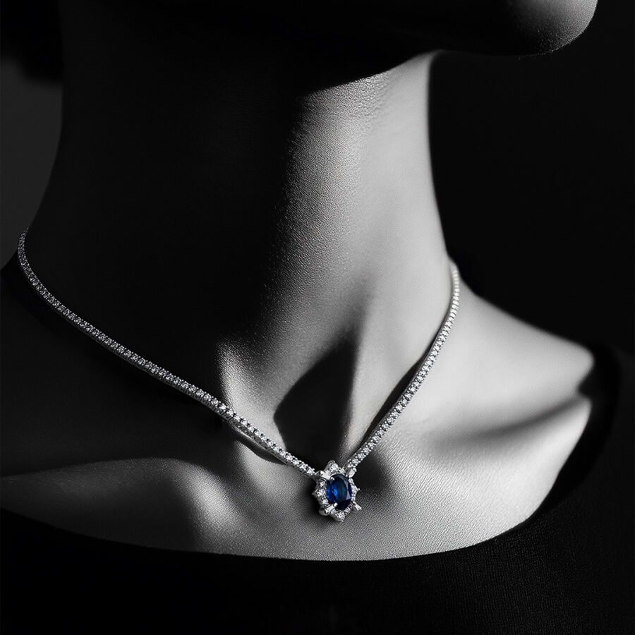 Sapphire Diamond Set - 1
