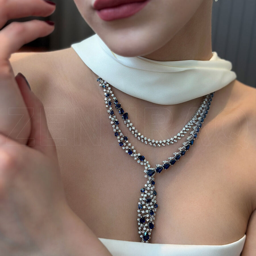 Sapphire Diamond Set - 2
