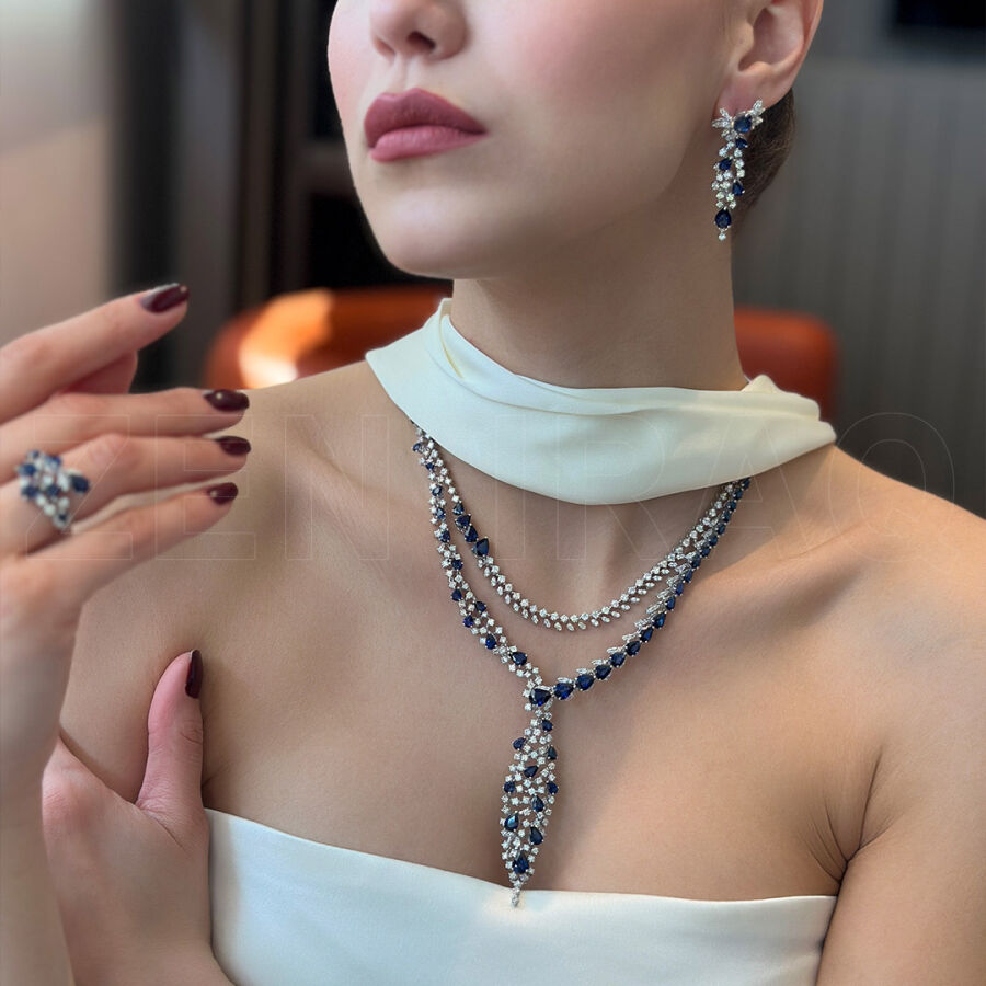 Sapphire Diamond Set - 3