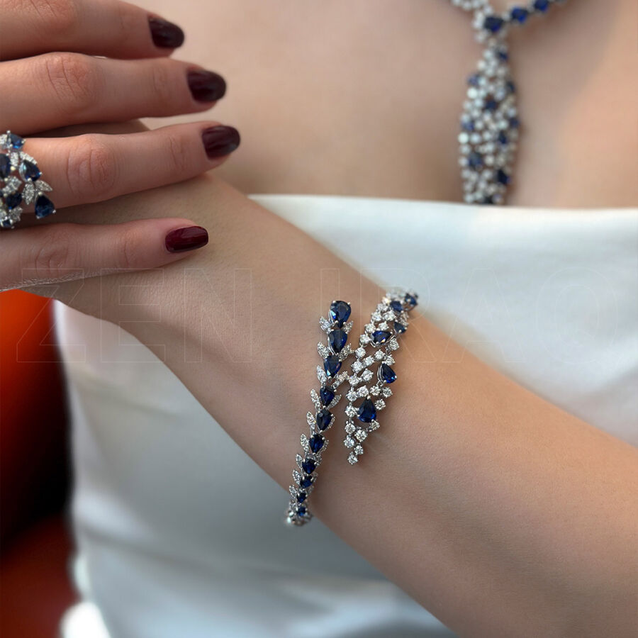 Sapphire Diamond Set - 5