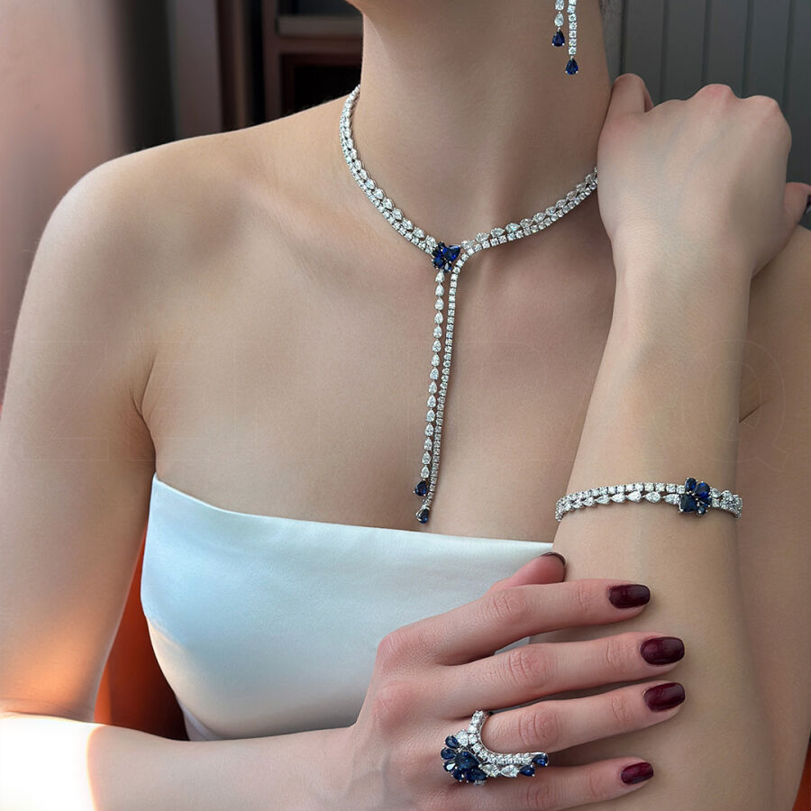Sapphire Diamond Set - 2