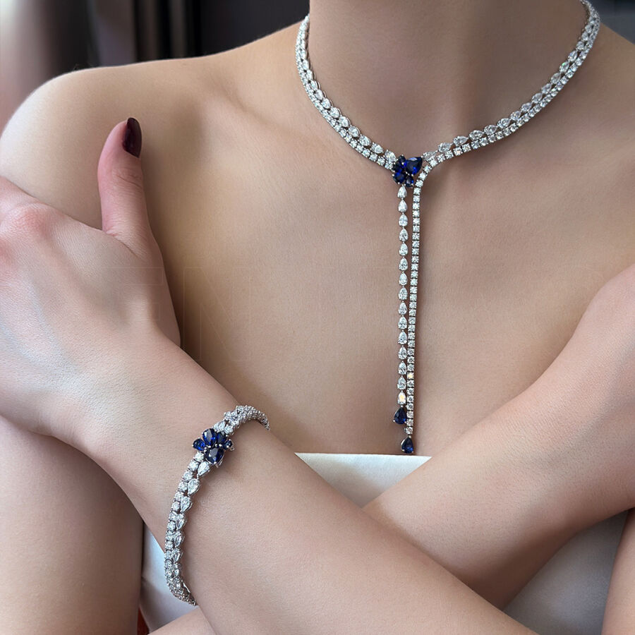 Sapphire Diamond Set - 3