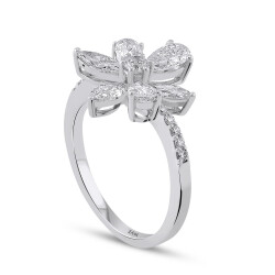 خاتم مرصع بالألماس 1,54 قراط - 3